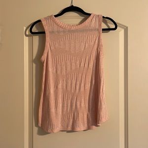 a new day textured sleeveless top size small